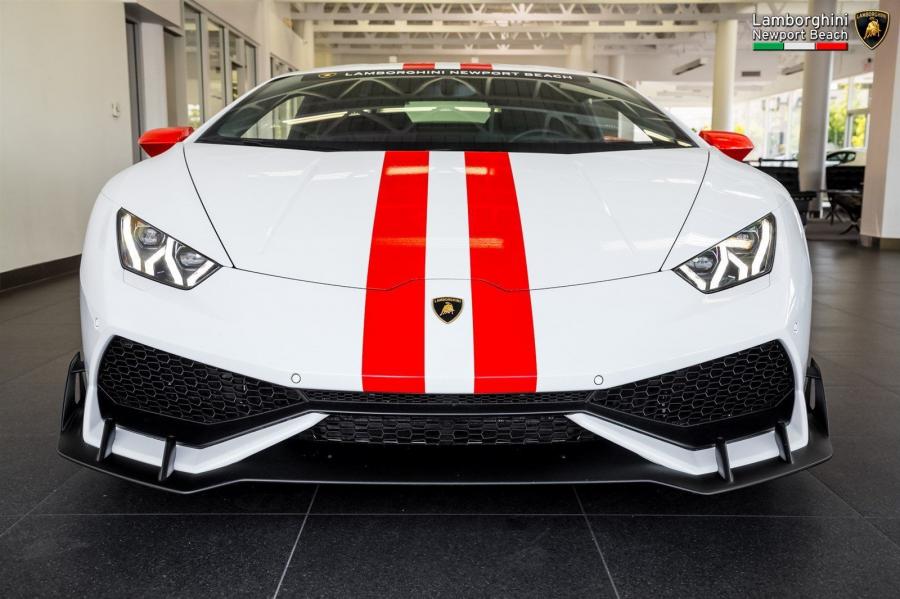  Lamborghini Huracan LP610-4 Bianco Monocerus 2016 года  (фото 13 из 15)
